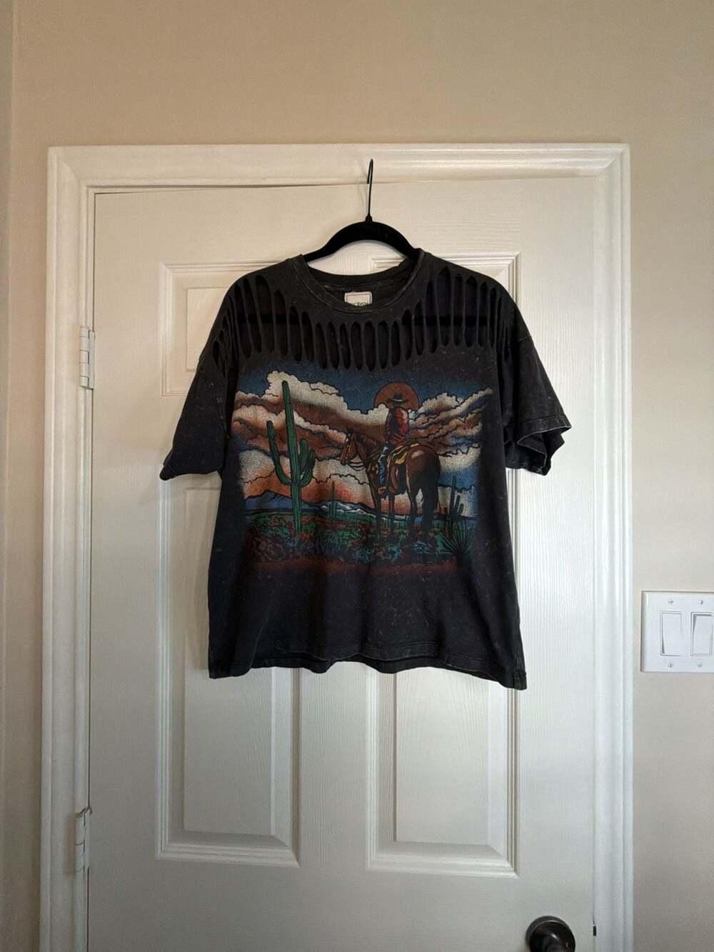 Modish Rebel Wild Wild West T-Shirt Black Graphic